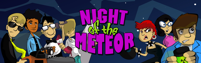 Night of the Meteor Logo